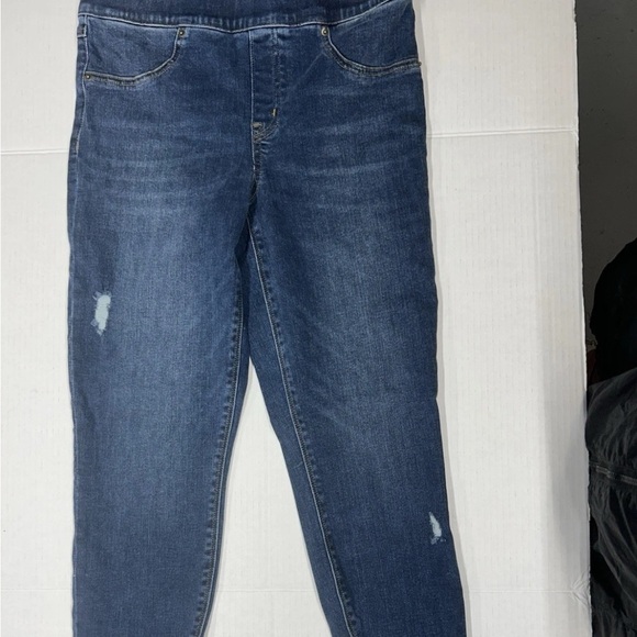 ➕NWT Spanx Jean-ish Ankle Leggings Size Medium Petite C1-006 - Picture 1 of 5